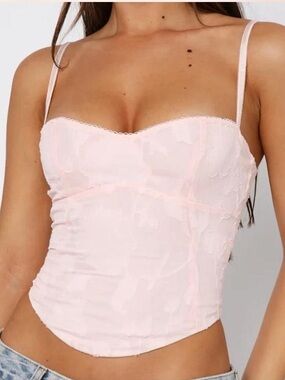 white fox corset